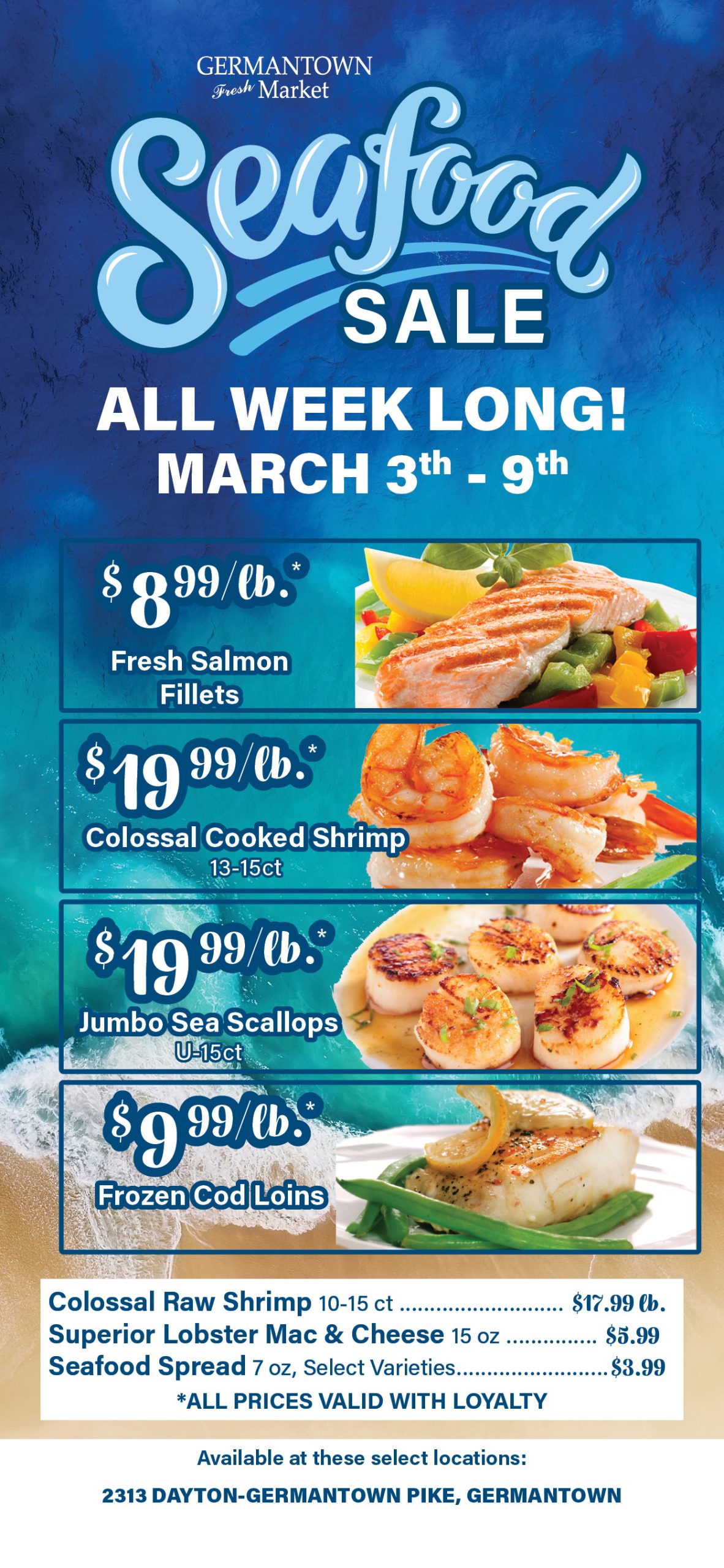 Seafood Sale | Germantown Fresh Market